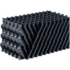 Méhsejt mintás fekete szűrőtömb