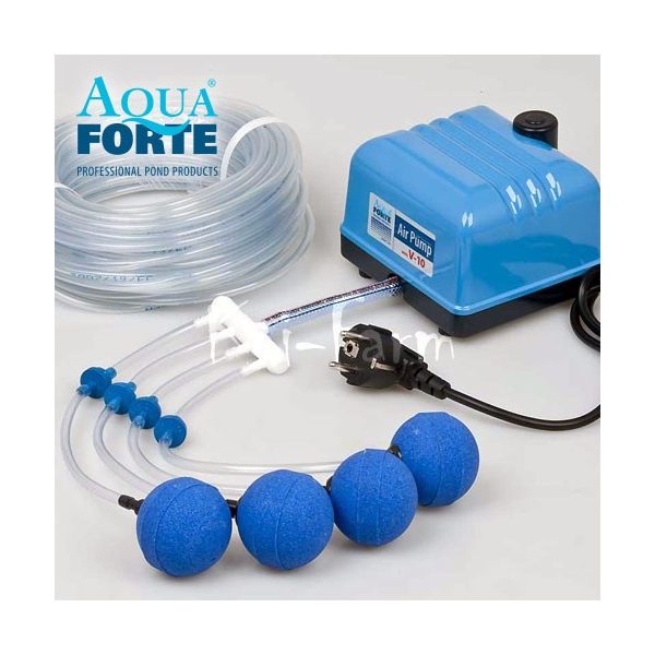 AquaForte Air pump set V-10 tólevegőztető készlet