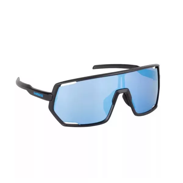 Shimano Lesath BM Matt Black & Blue Mirror napszemüveg