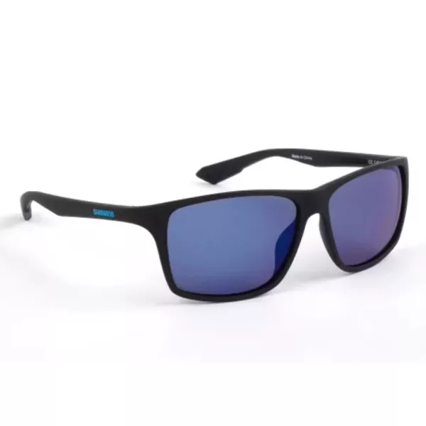 Shimano Eyewear Technium Matte Black & Blue Mirror napszemüveg