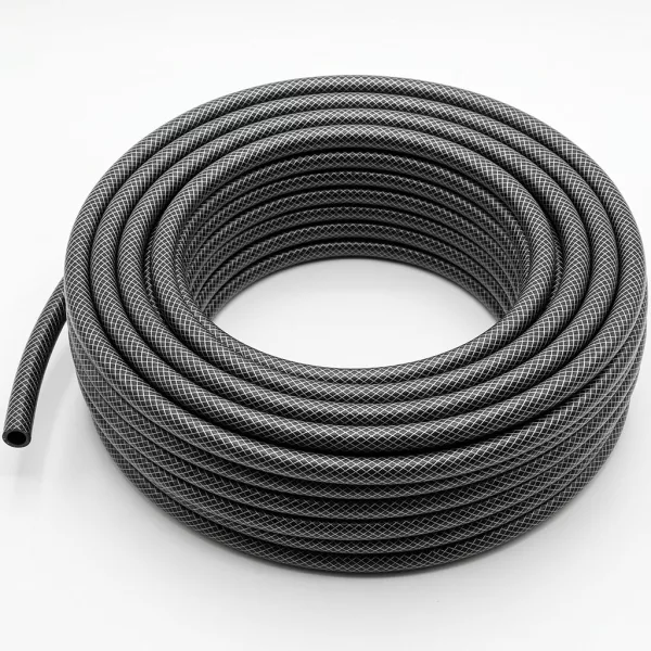 Standard kerti szürke-fekete tömlő 50 m 1/2" - 3 rétegű, UV álló, 8 bar nyomástűrés