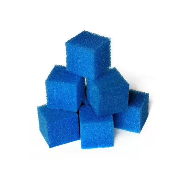 Bio szűrőszivacs kockák 8 x 8 x 8 cm 1000 db