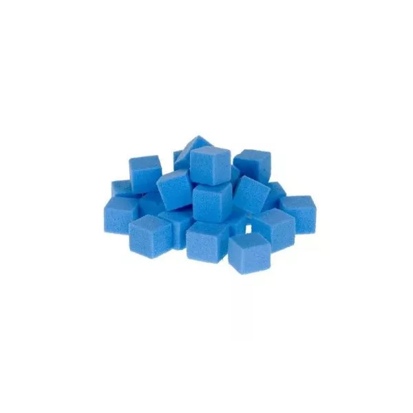 Bio szűrőszivacs kockák 8 x 8 x 8 cm 100 db