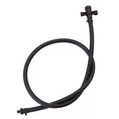   Csatlakozó cső 3/8B menettel 1m 12/9 csővel Rivulis adapterrel