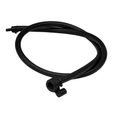   Csatlakozó cső 3/8B menettel 1m 12/9 csővel Rivulis 6-os adapterrel