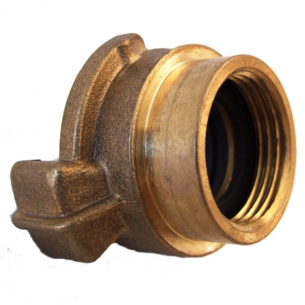 Menetes bajonettzáras csatlakozó 1" belső menetes, réz