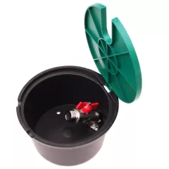Fedeles doboz fém csappal 3/4" menetes