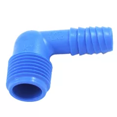   FP könyök 16mm x 1/2 "vagy 3/4" külső menetes, rugalmas szórófej bekötéshez