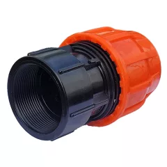 Flat szorítógyűrűs egyenes csatlakozó104x4 belső menet