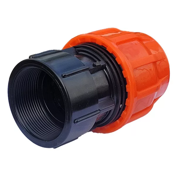 Flat szorítógyűrűs egyenes csatlakozó104x4 belső menet