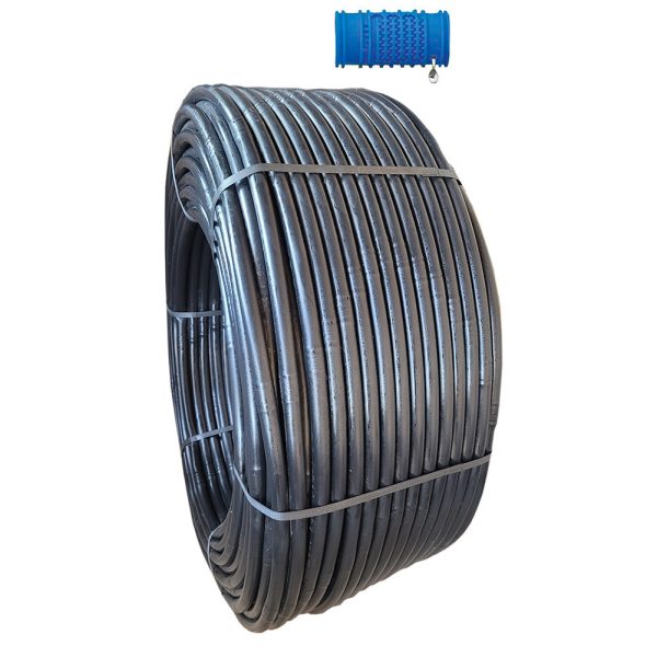 GoldDrip csepegtetőcső D:16mm 100cm falv. 40mil=1mm gyümölcsösbe  400m-es 2l/h - ár/m