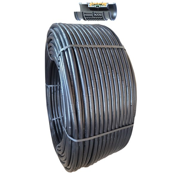 Csepegtetőcső PC D:20mm 33cm 45mil nyomáskiegy gyümölcsösbe  100m-es 2 l/h - ár/m