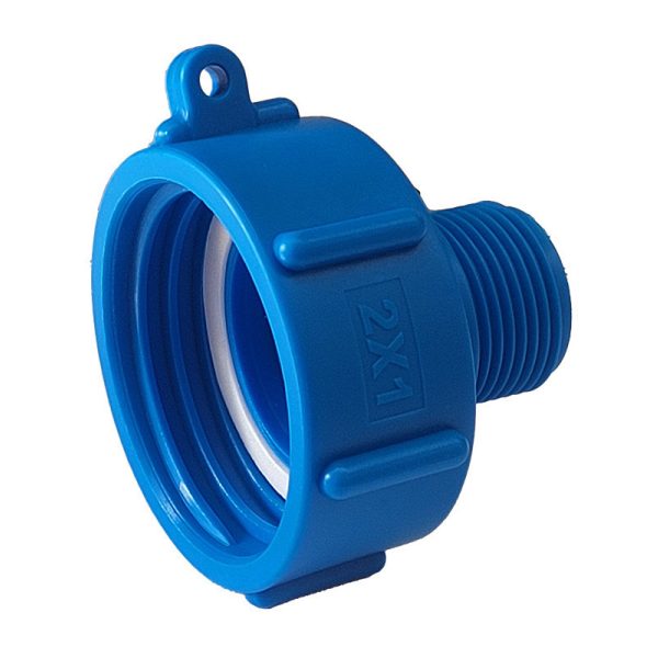 IBC tartály átmenet 2" belső x 1" külső menettel