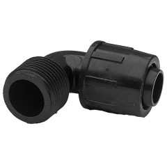   IRR könyök 25mm x 3/4" külső menetes, gyorskötő idom