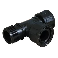 Hollanderes szeleposztó T 1x1x1 POM