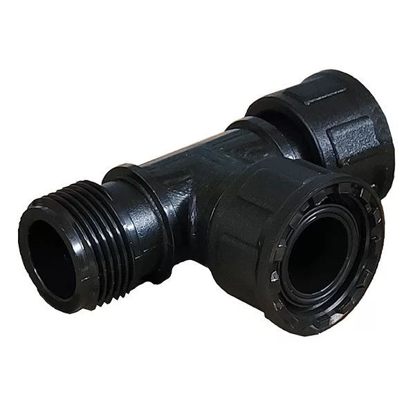 Hollanderes szeleposztó T 1x1x1 POM