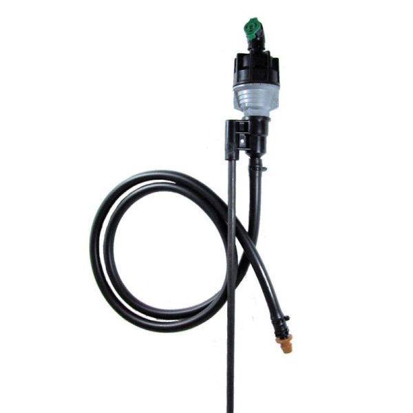 S10 szórófej 1/2"K natúr fémpálcával 1,2m 12/9 csővel