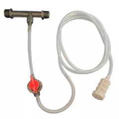   Venturi tápoldatfelszívó 3/4" 0,8-2,4m3/h átfolyáshoz szűrővel, szab. csappal, csővel