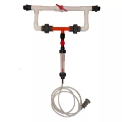   Venturi kerülőágas tápoldatfelszívó 3/4" 0,8-3m3/h szab. átf. cső, szűrővel, kpl.