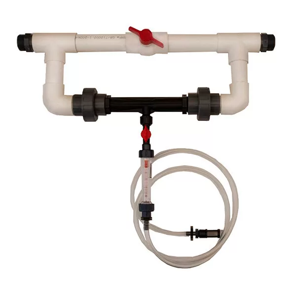 Venturi kerülőágas tápoldatfelszívó 6/4" 5-15m3/h szab. átf. cső, szűrővel, kpl.