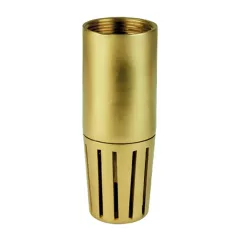 Lábszelep 1" belső menettel, réz rácsos