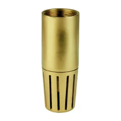 Lábszelep 5/4" belső menettel, réz rácsos