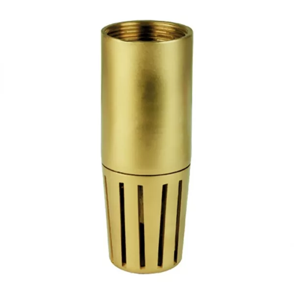 Lábszelep 5/4" belső menettel, réz rácsos