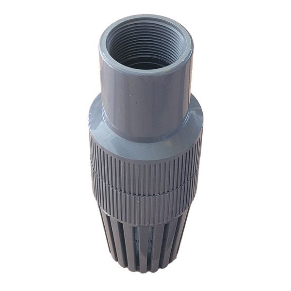 PVC lábszelep műanyag 6/4" belső menettel, rácsos