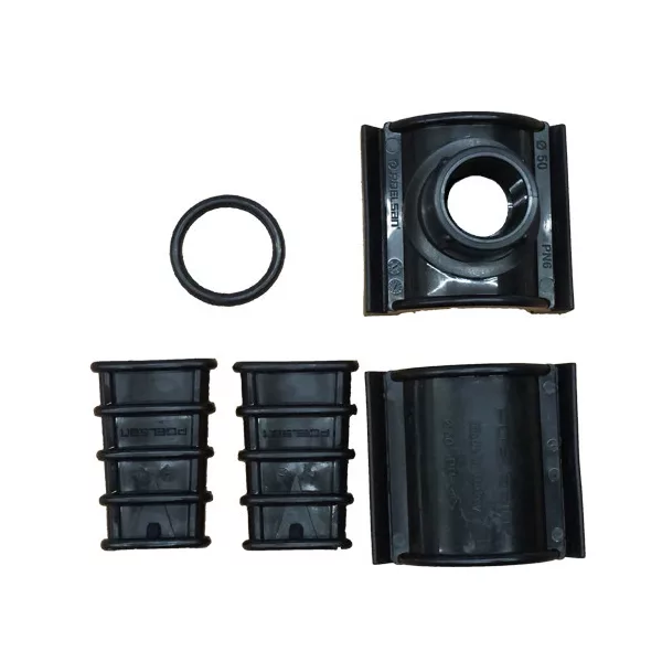 Megfúrós idom sínnel 32x3/4 Belső menettel