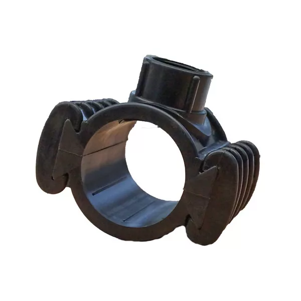 Megfúrós idom sínnel 40x3/4 Belső menettel