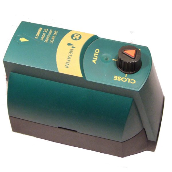 Netafim Aquanet mágnesszelep 1" belső menetes, DC BSP átfolyásszabályzós  0,03-7m3/h; 0,2-10bar