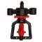 Rotoros PC fej meteorral Piros rotorral r=0,5-3,5m