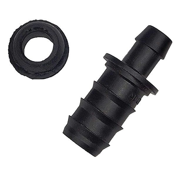 Egyenes toldó bordás 20mm x köröm, gumigyűrűvel