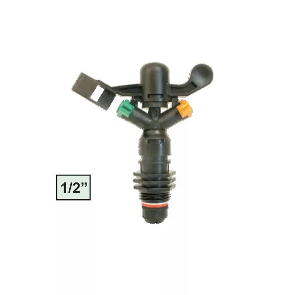 Minoas műanyag, 1/2" külső menetes szárazföldi szórófej (D:20-23m 390-890l/h)