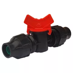 Palaplast 20mm gyorskötő csap (piros)