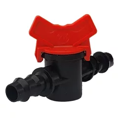 Palaplast csap 12-es bordás (piros)