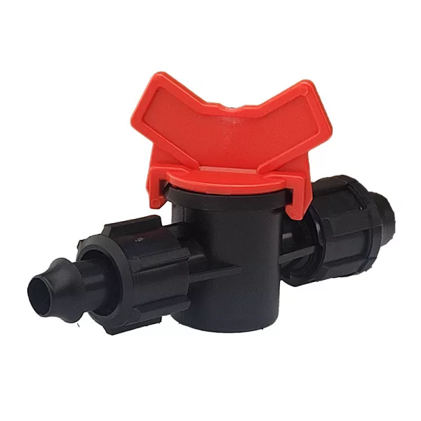 Fordított szorítású csepegtetőcső csapos indító 20mm x körmös, gumigyűrű nélkül