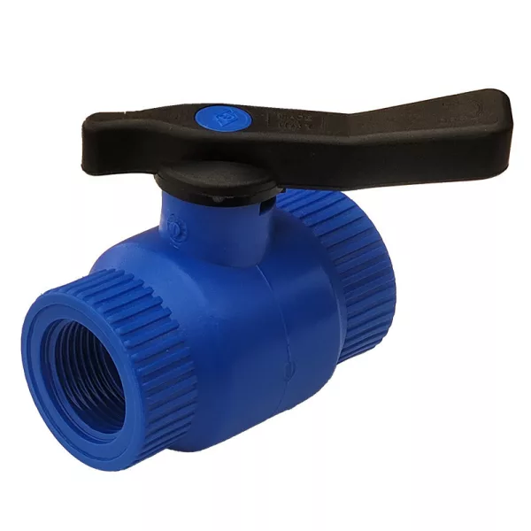 Palaplast fémgolyós csap fagyálló kék 1" belső menettel