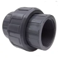 PP PVC hollander 2" belső menetes 16bar szürke