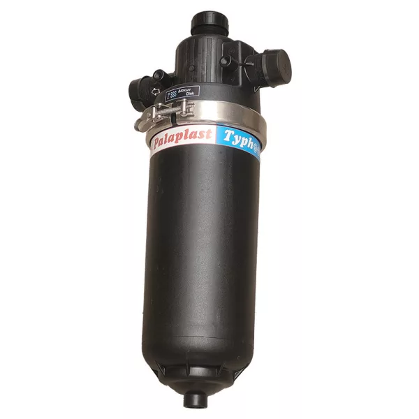 Palaplast 2"-os Super lamellás 90°-os hidrociklonos szűrő  35m3/h 3396  Typhoon