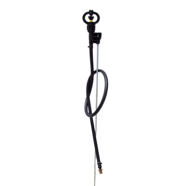 Fémpálcás PPSL fej nyomás szab. 100cm-es 12-es csővel fémpálcával kpl. 8mm