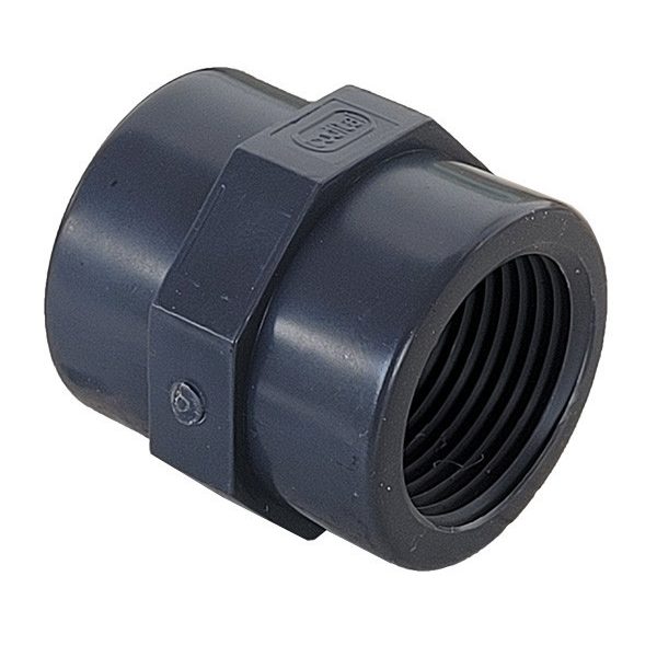 PVC karmantyú 1" belső menettel