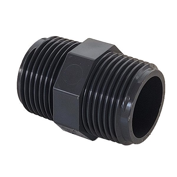 PVC közcsavar 1" külső menettel