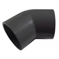 PVC nyomóidom 45°-s 90x90