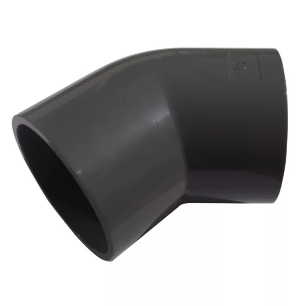 PVC nyomóidom 45°-s 90x90