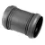 PVC tokozott egyenes idom 75mm