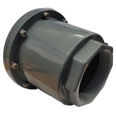 PVC nyomó visszafolyásgátló szelep rugós 2BB