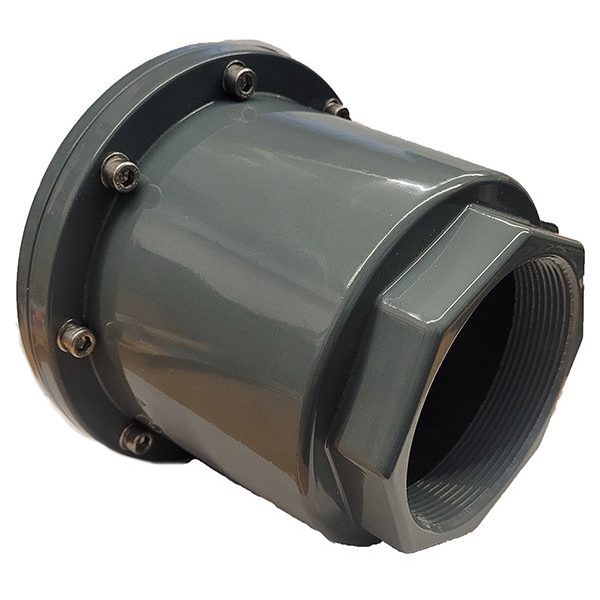 PVC nyomó visszafolyásgátló szelep rugós 2BB