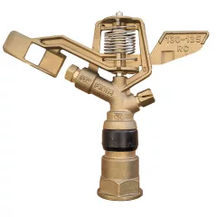   RC cink 3/4" belső menetes, 2 fúvókás kör szántóföldi szórófej (D:26-32m 20-35l/perc)