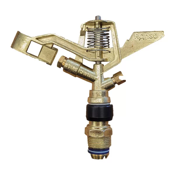 RC cink 3/4" külső menetes, 2 fúvókás kör szántóföldi szórófej (D:26-32m 20-30l/perc)